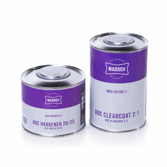Lac Acrilic UHS Maddox 50100 VOC 2:1 + Întăritor | Lac Auto Profesional