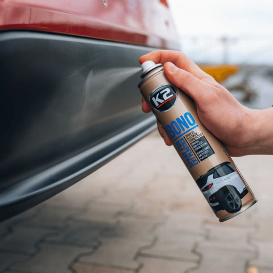 Spray lustruire elemente plastice auto Bono K2, 300 ml