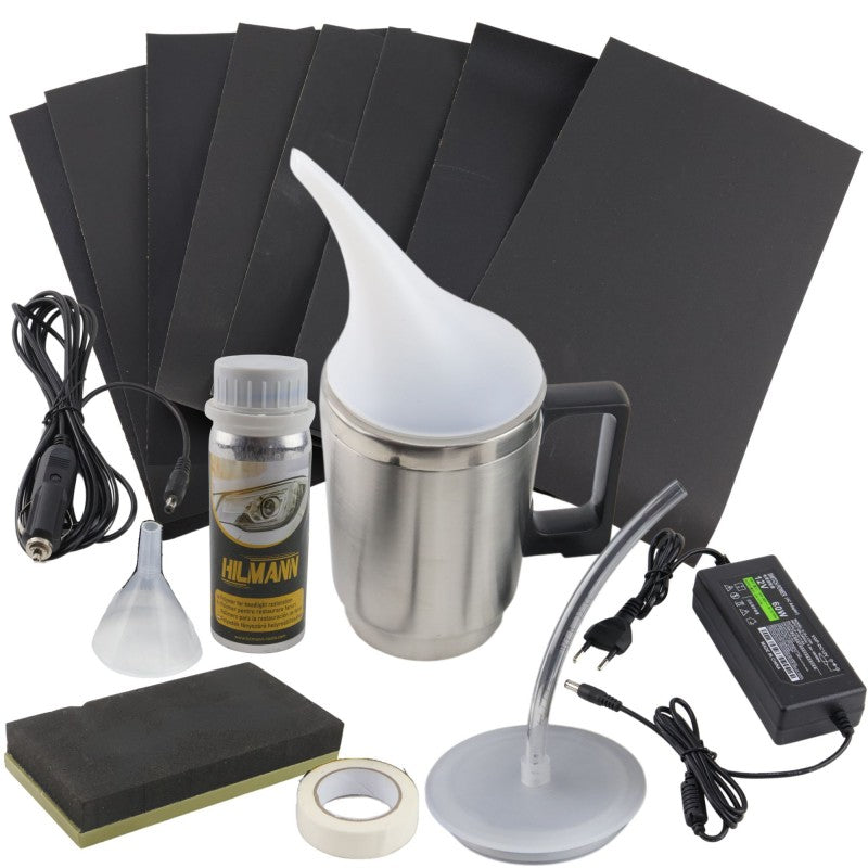 Set HILMANN pentru restaurare faruri cu polimer