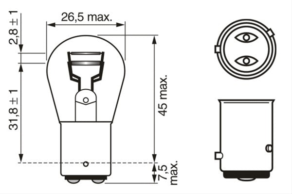 Bec P21/4W