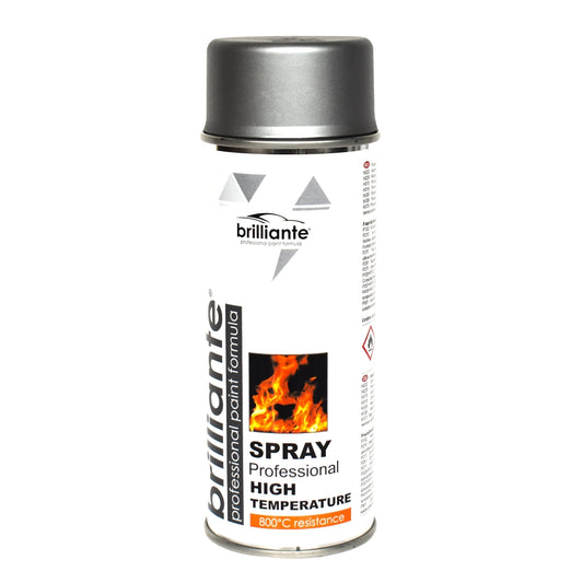 Vopsea Spray Temperaturi Inalte (Argintiu) 400ml