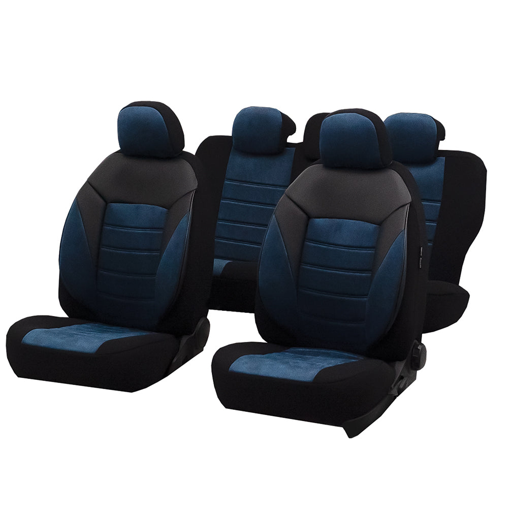 Set Huse Scaun Diamond Albastru