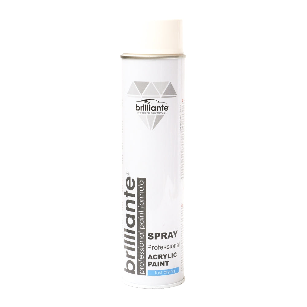 Vopsea Spray Acrilica Alb Pur Lucios (RAL 9010) 600 ml