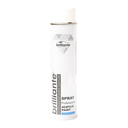 Vopsea Spray Acrilica Alb Clasic Lucios (RAL 9003) 600 ml