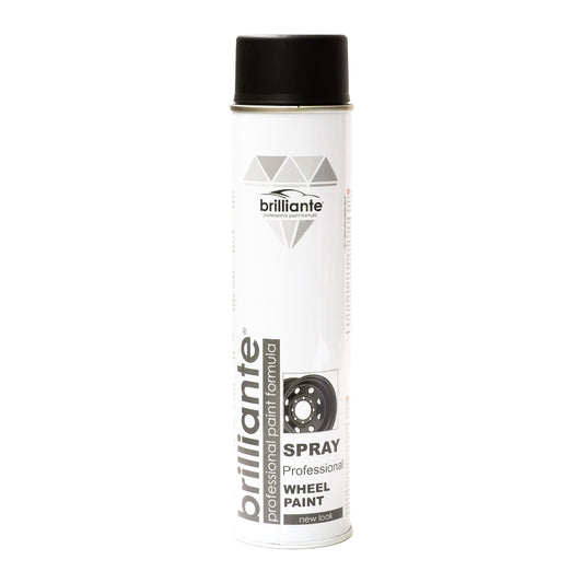 Vopsea Spray Pentru Jante Negru Satin 600 ml