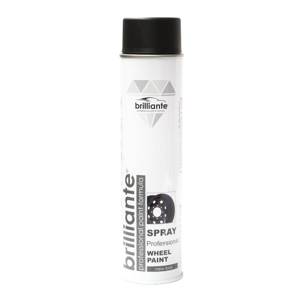 Vopsea Spray Pentru Jante Negru Mat 600 ml