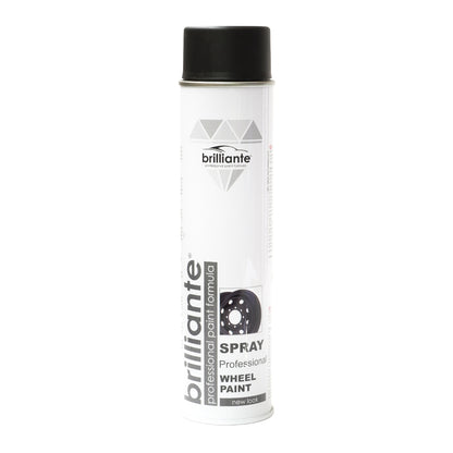 Vopsea Spray Pentru Jante Negru Mat 600 ml