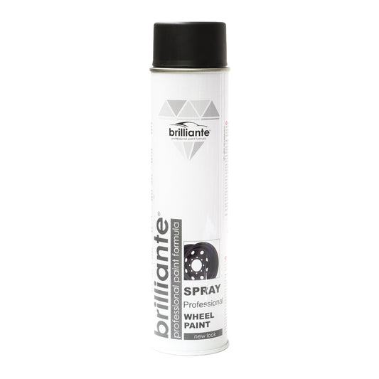 Vopsea Spray Pentru Jante Negru Mat 600 ml