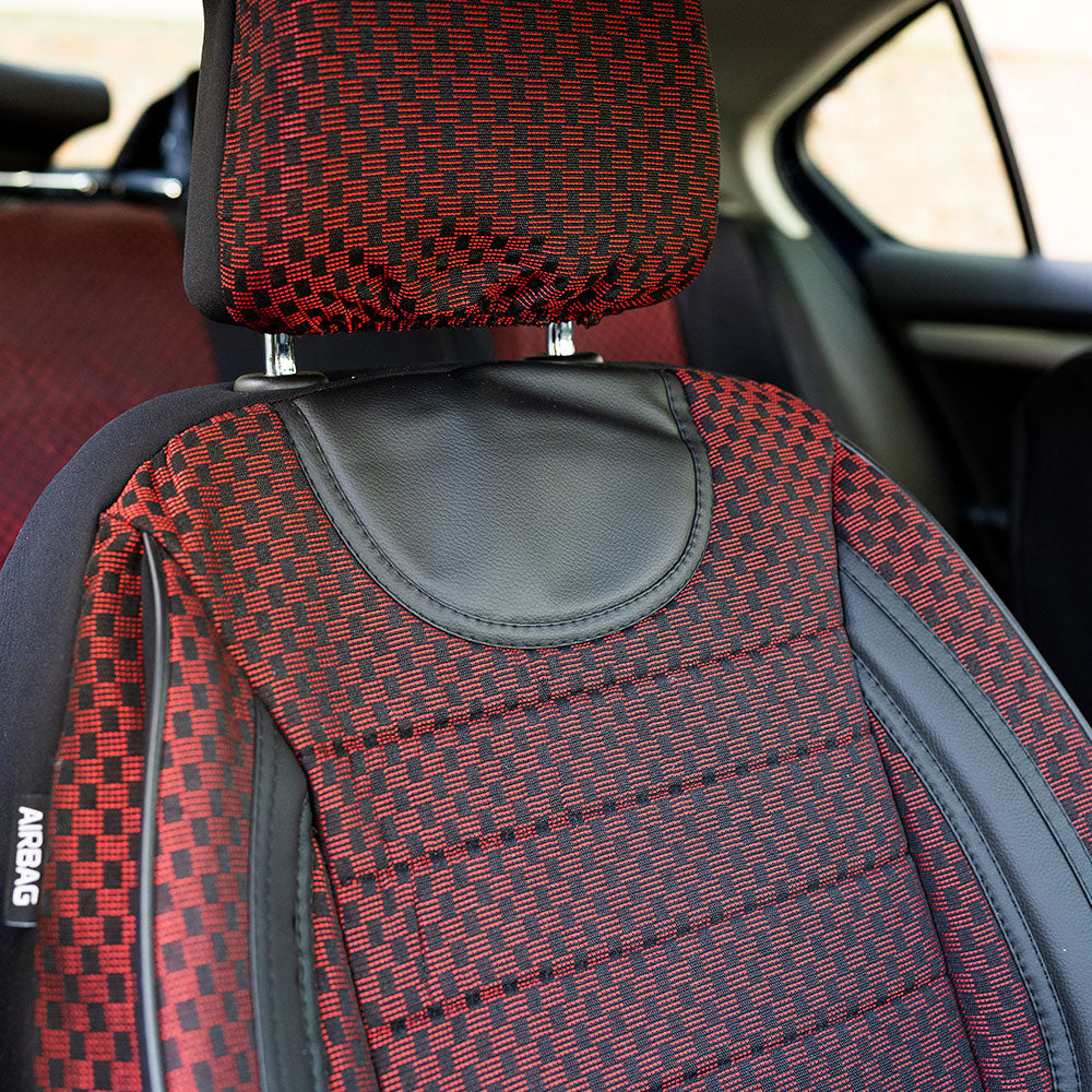 Set Huse Scaun City Rosu