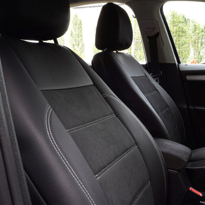 Set Huse Scaun Exclusive Leather & Alcantara
