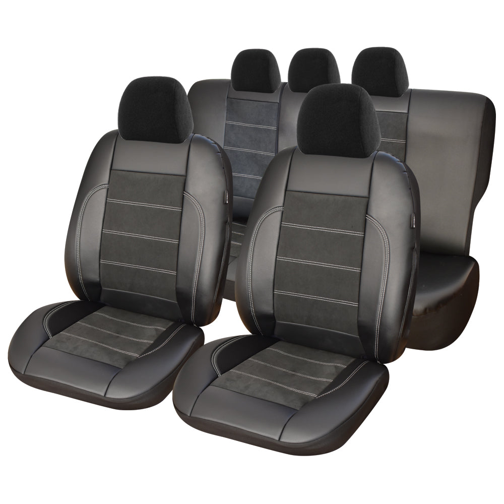 Set Huse Scaun Exclusive Leather & Alcantara