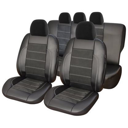 Set Huse Scaun Exclusive Leather & Alcantara