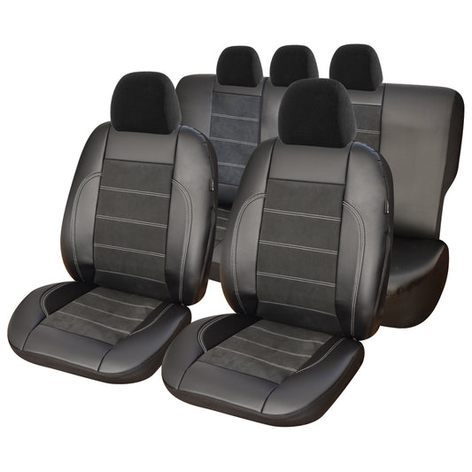 Set Huse Scaun Exclusive Leather & Alcantara