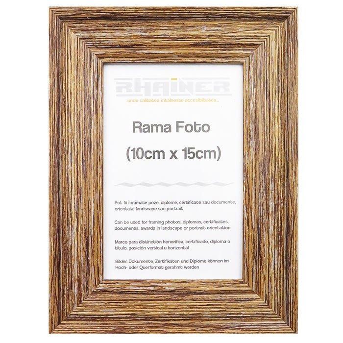 Bilbao Cafe Decorative Photo Frame for 10x15 cm Photos