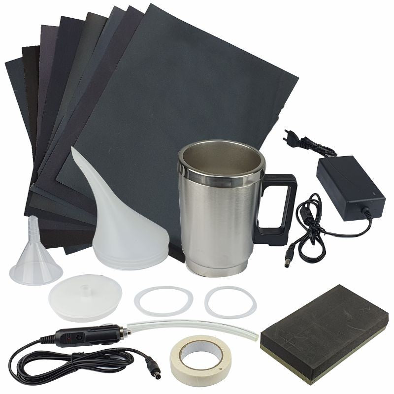 Set HILMANN pentru restaurare faruri cu polimer 600ml