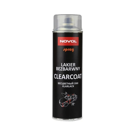 Spray Lac Transparent Lucios NOVOL 500ml – Clear Coat Auto Rezistent 34002