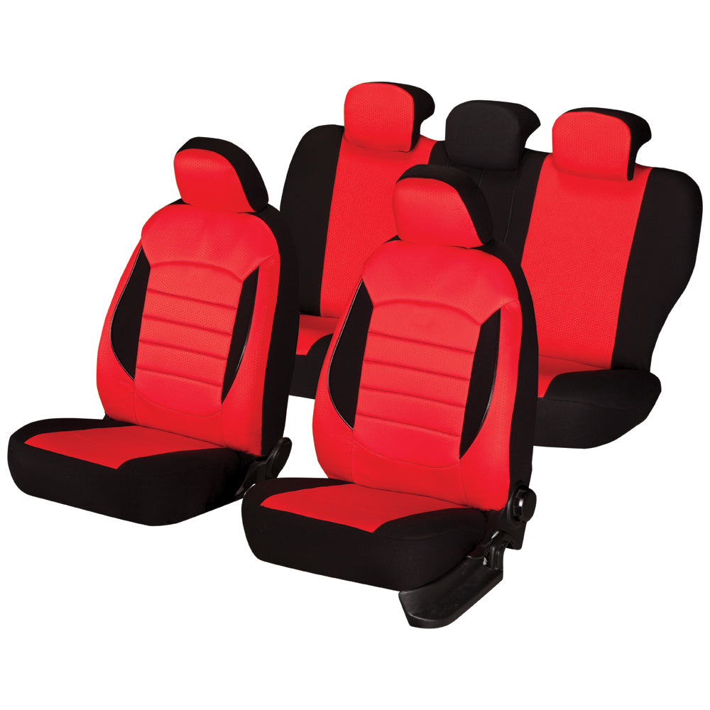 Set Huse Scaun Urban Rosu