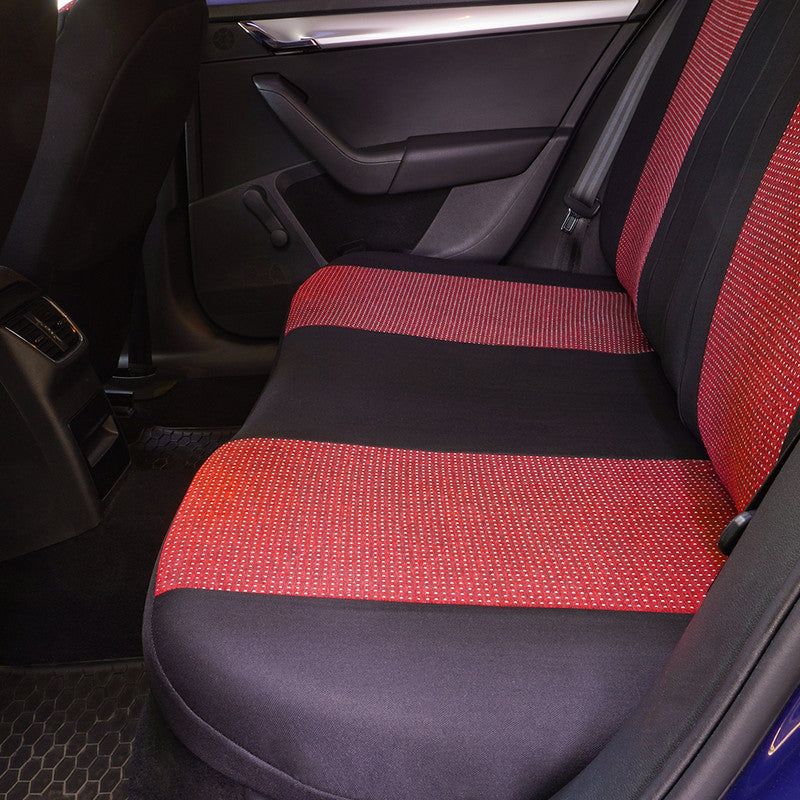Set Huse Scaun Racing Rosu