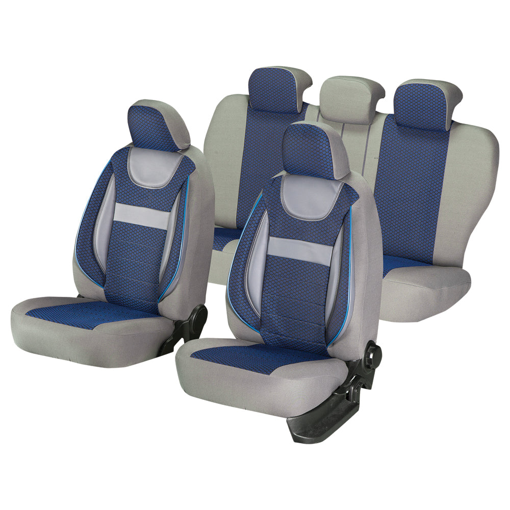 Set Huse Scaun Dynamic Albastru