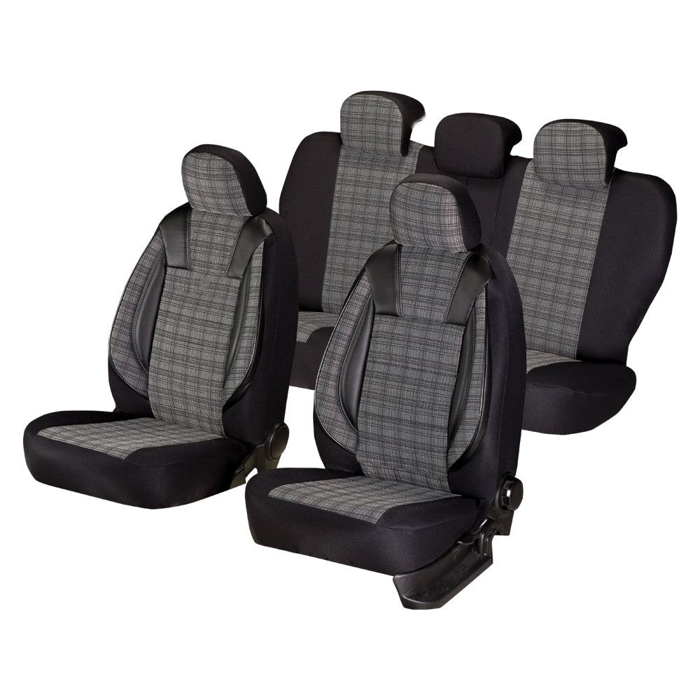 Set Huse Scaun Luxury Negru