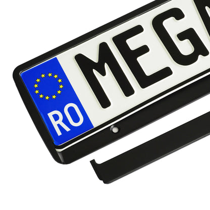 Suport Numar Inmatriculare Mega Drive Rigleta Tip 2 Set 2 Buc