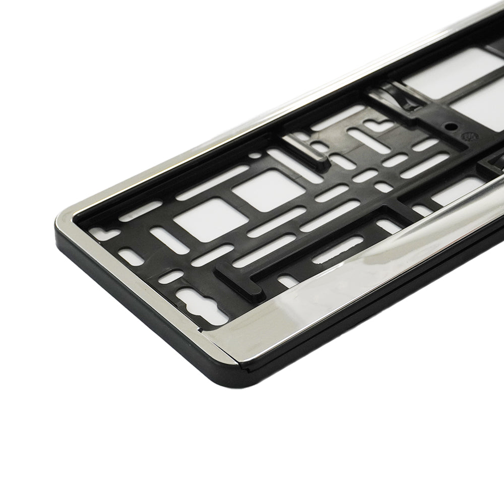 Suport Numar Inmatriculare Mega Drive Silver 1 Buc