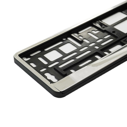 Suport Numar Inmatriculare Mega Drive Silver 1 Buc