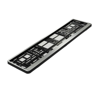 Suport Numar Inmatriculare Mega Drive Chrome Brush 1 Buc