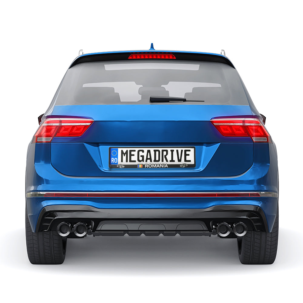 Suport Numar Inmatriculare Mega Drive Romania Set 2 Buc