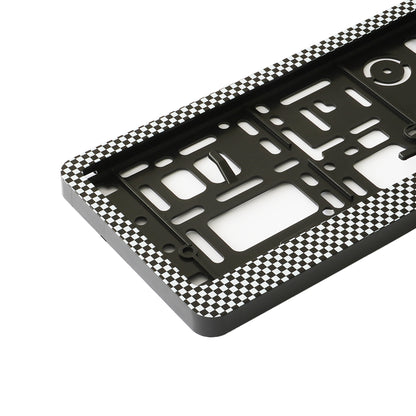 Suport Numar Inmatriculare Mega Drive Carbon Set 2 Buc