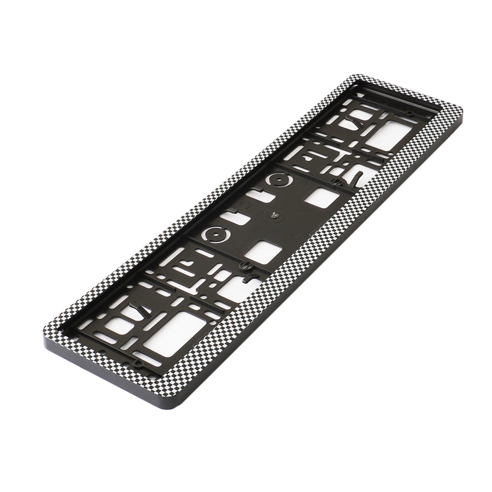 Suport Numar Inmatriculare Mega Drive Carbon Set 2 Buc