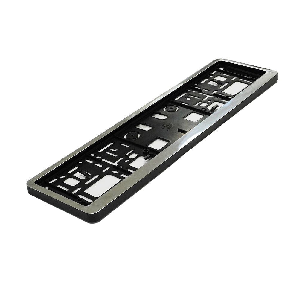 Suport Numar Inmatriculare Mega Drive Cromat Set 2 Buc