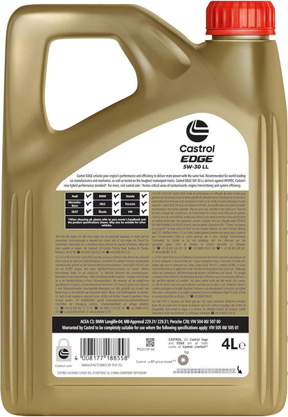 Ulei Castrol Edge 5W30 Long Life 4 litri