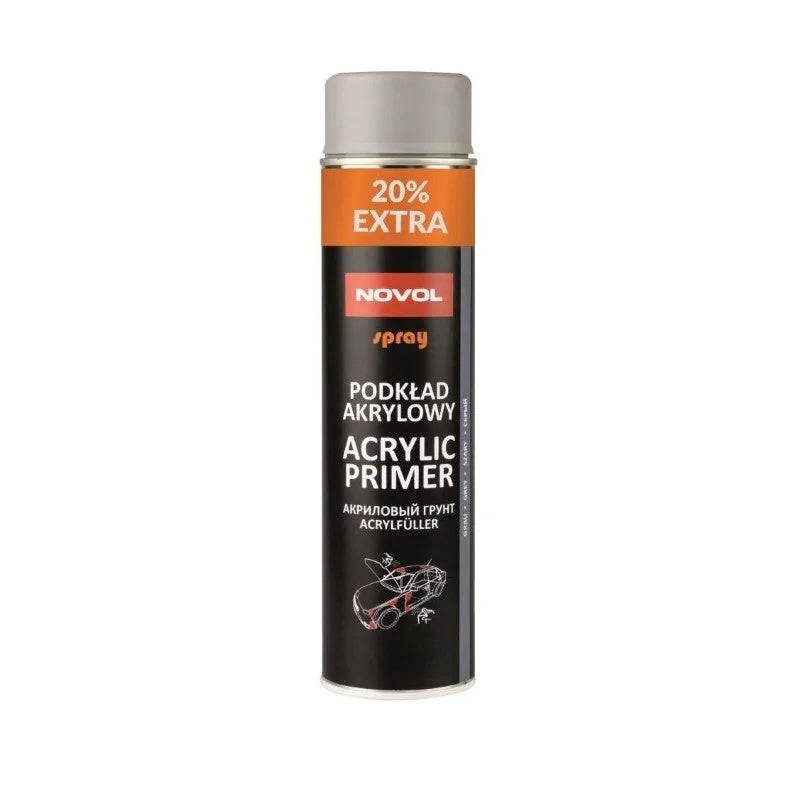 Spray ACRYL PRIMER GREY 0,6L - Primer Novol 600ml