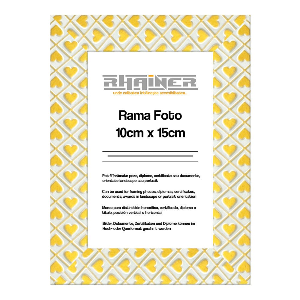 Rama foto Leon inimi aurii 10x15