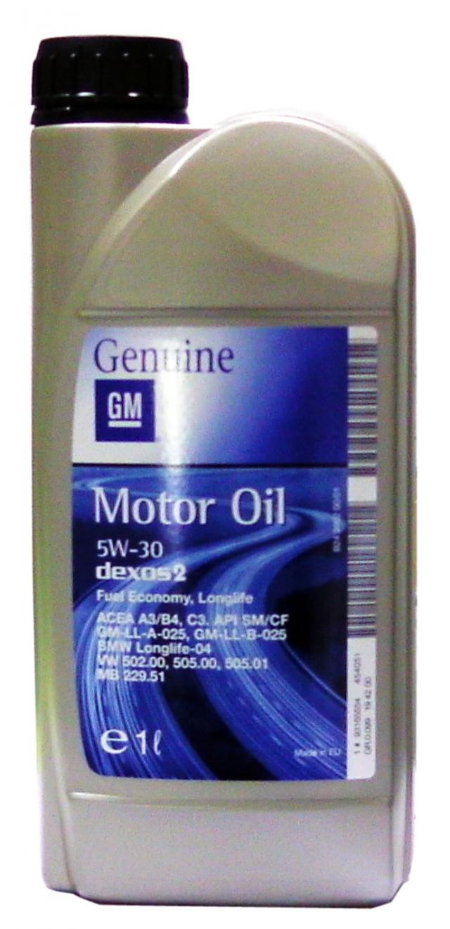 Ulei motor GM Opel Dexos 2 5W30 1L