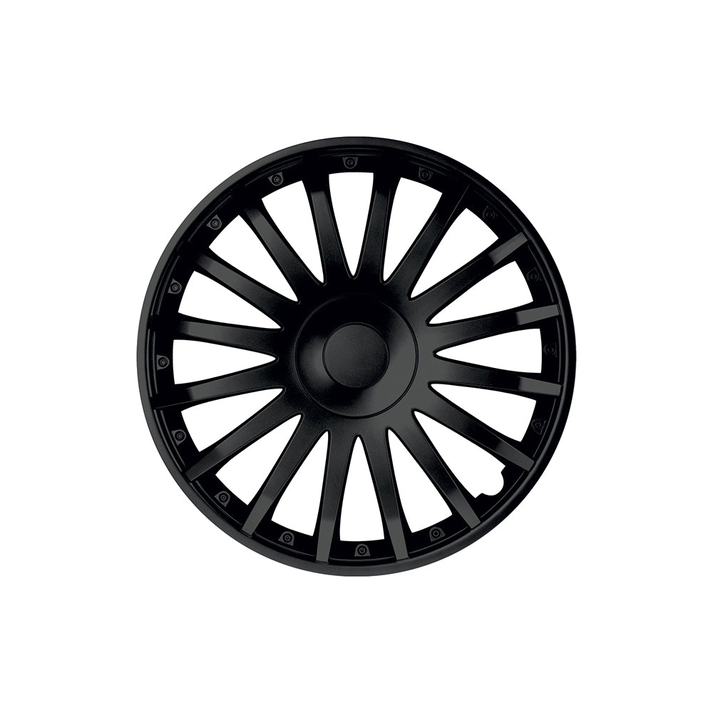 Set Capace Roti 15` Negre Crystal