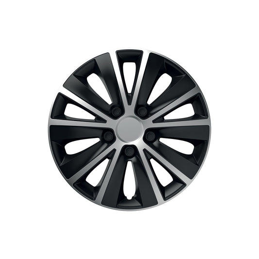 Set Capace Roti 15` Silver&Black Rapide
