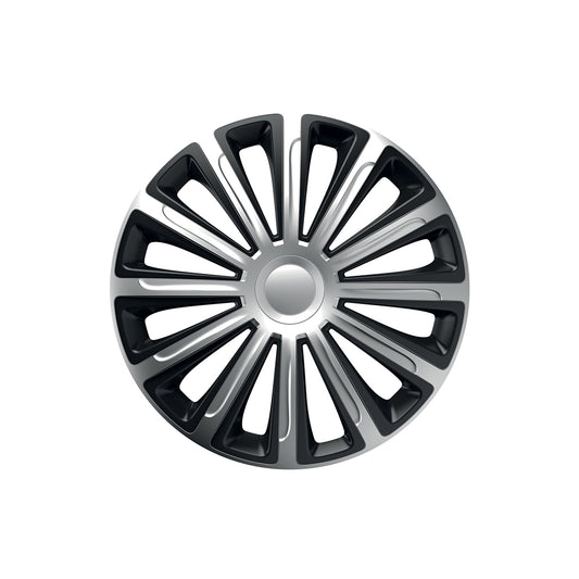 Set Capace Roti 15` Silver&Black Trend