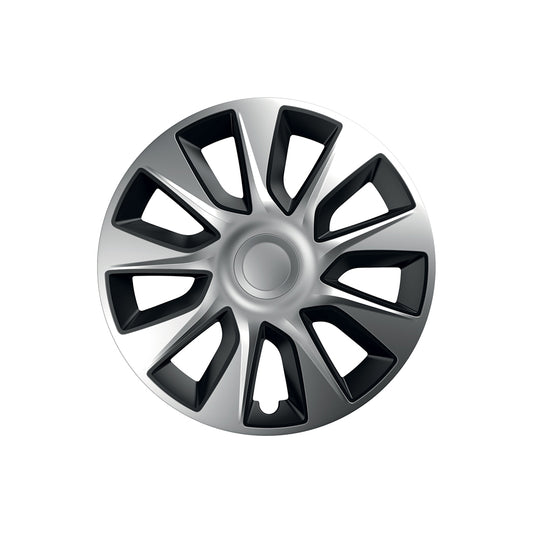 Set Capace Roti 15` Silver&Black Stratos