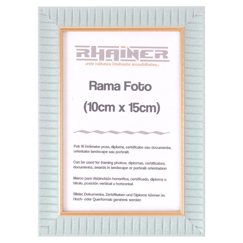 Rama foto Merida bleu+auriu 10x15