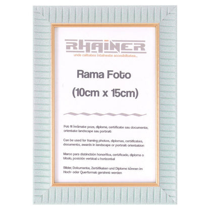 Rama foto Merida bleu+auriu 10x15