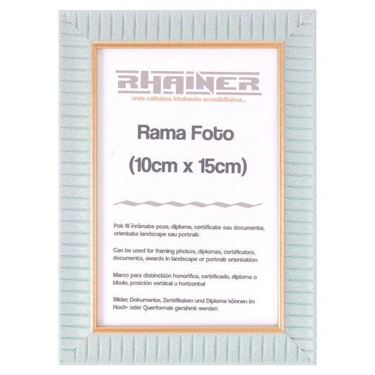 Rama foto Merida bleu+auriu 10x15