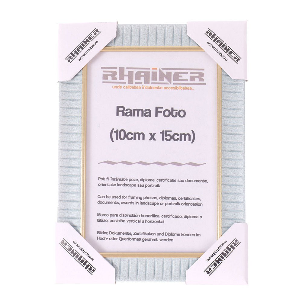 Rama foto Merida bleu+auriu 10x15