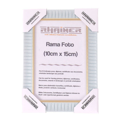 Rama foto Merida bleu+auriu 10x15