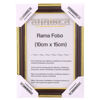 Rama foto Athos maro+auriu 10x15
