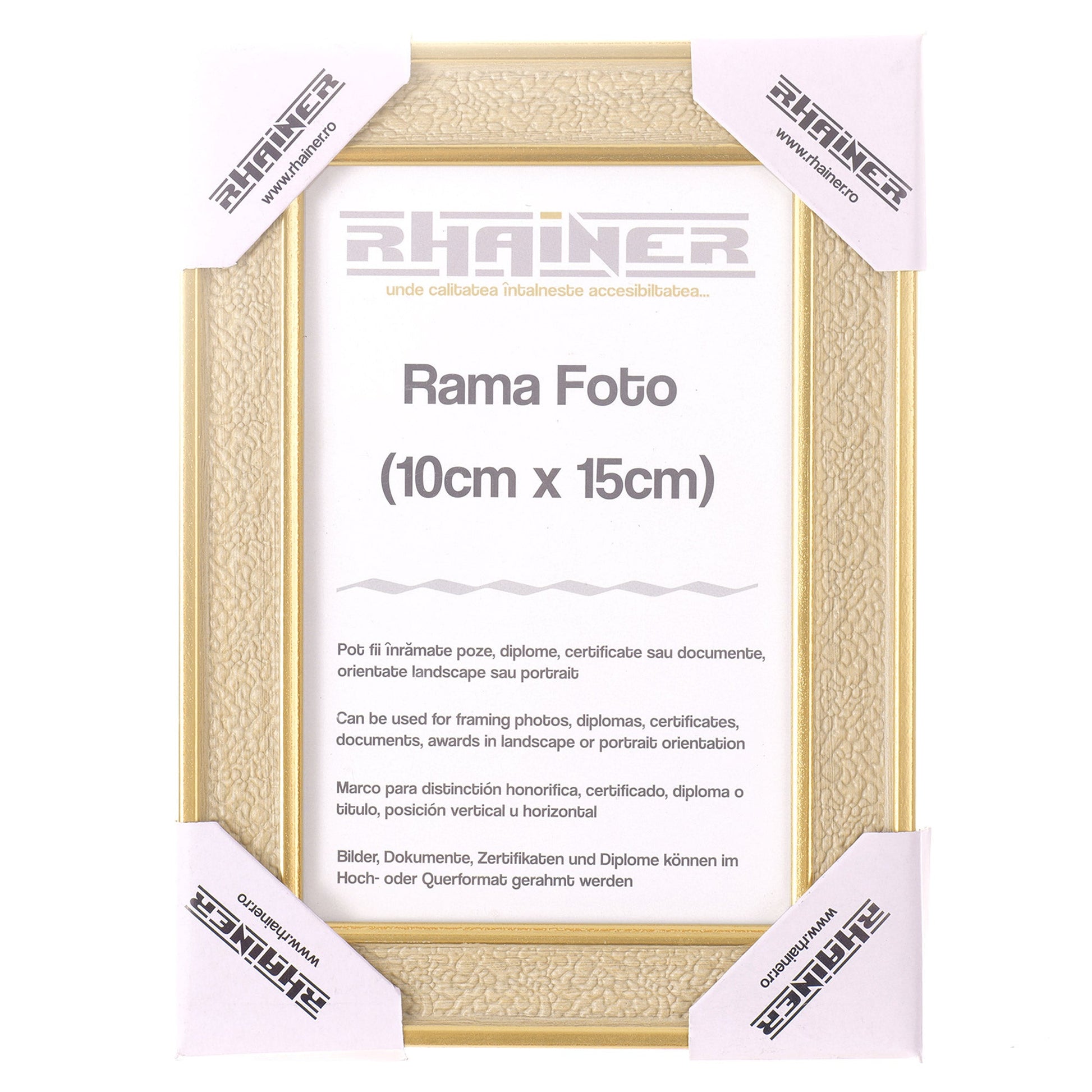 Rama foto Porto auriu 10x15