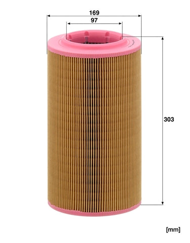 Filtru aer MANN FILTER C 17237