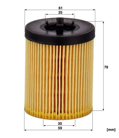 Filtru ulei MANN FILTER HU 611/1x