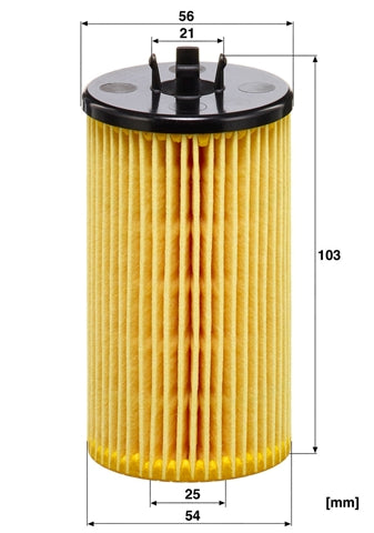 Filtru ulei MANN FILTER HU 612/2x